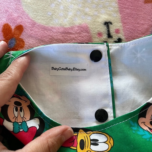 Mickey&Minney Holiday Toddler Dress - Picture 3 of 3